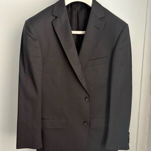 Z Zegna Charcoal Men's Suit Jacket